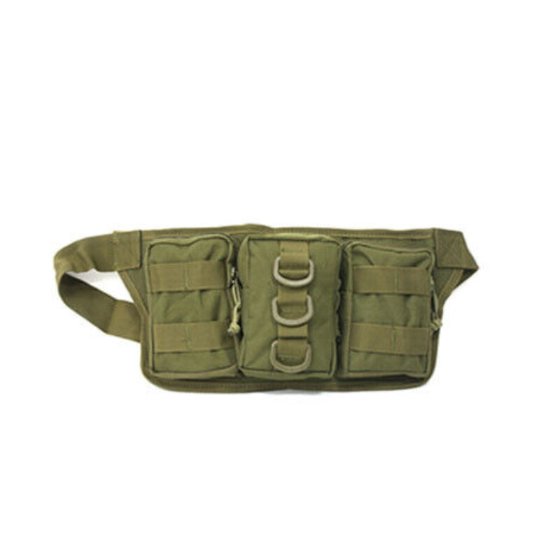 Waist Belt Hiking Fishing Bag Fanny Pack Triple Outdoor Climbing Tactical Bumbag