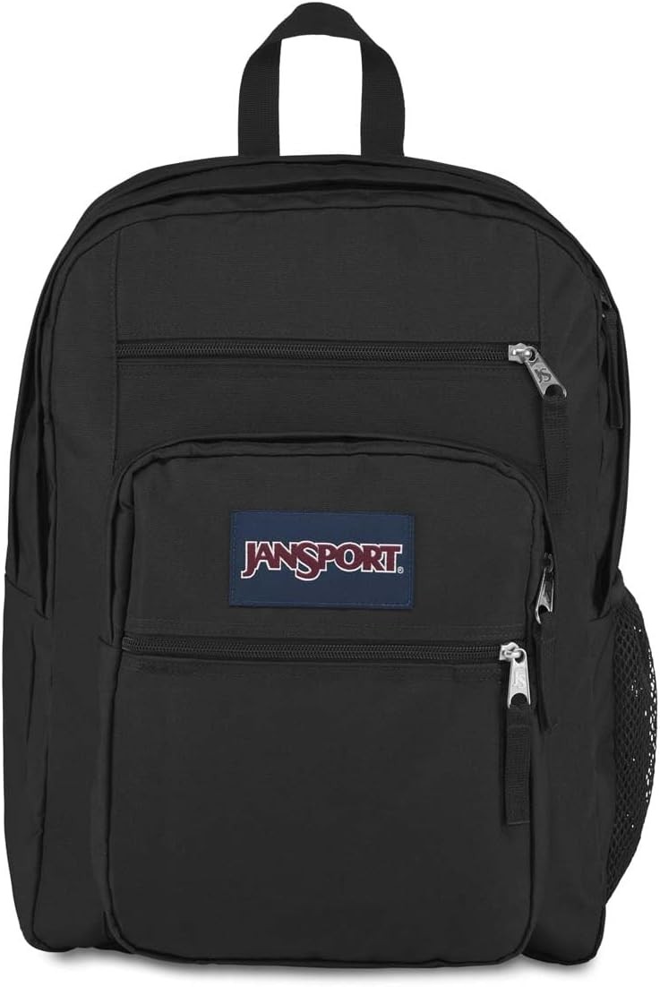 JanSport Laptop Backpack – Computer Bag with 2 Compartments, One Size, Black