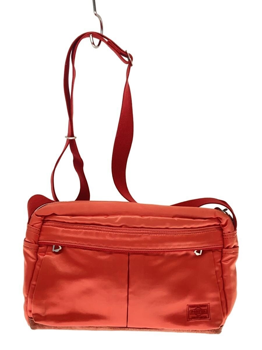 Authentic Porter Shoulder Bag Orange 8cm Deep 19cm High 29cm Wide Adjustable Str