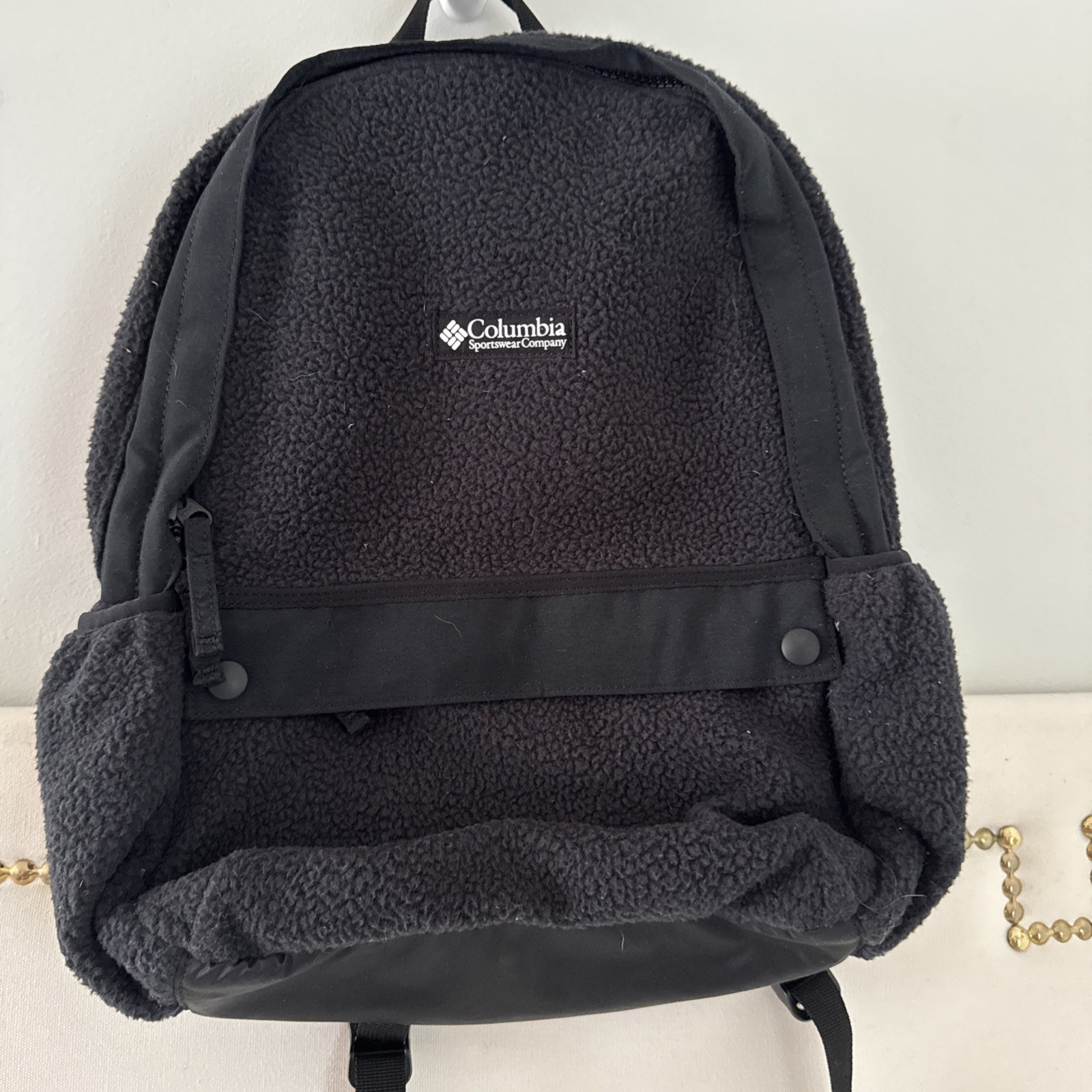 COLUMBIA Helvetia 14L Backpack Adult One Size Sherpa Fleece Black