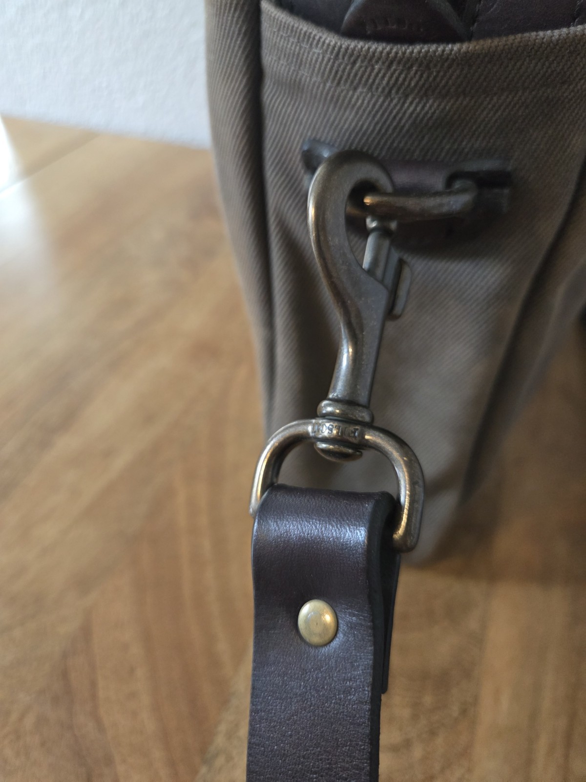 Filson Rugged Twill Original Briefcase | Otter Green | Made in USA | MSRP $499