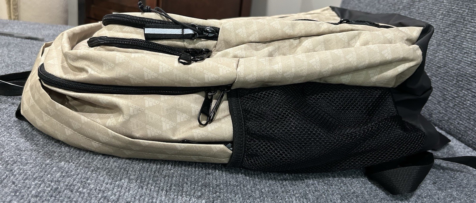 Adidas Prime 6 Monogram Backpack Wonder Beige/Black Straps NEW LP8933