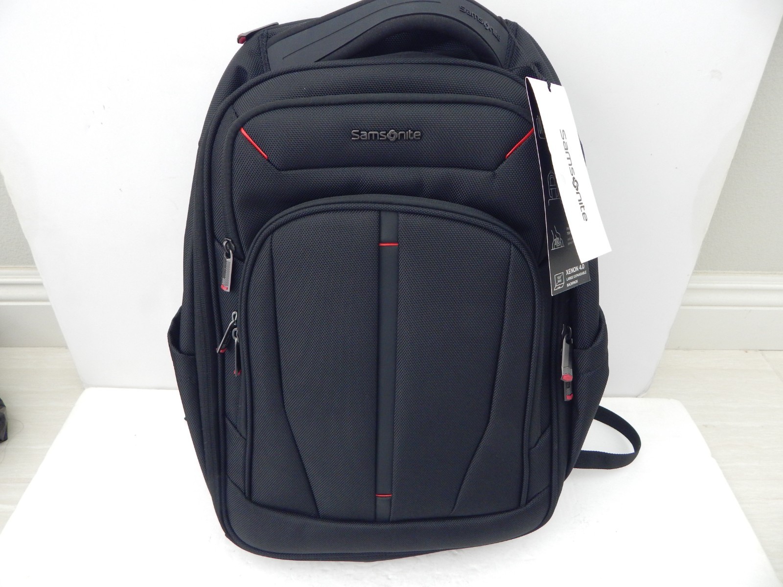 Samsonite Xenon 4.0 15.6″ Large Expandable Backpack Black New