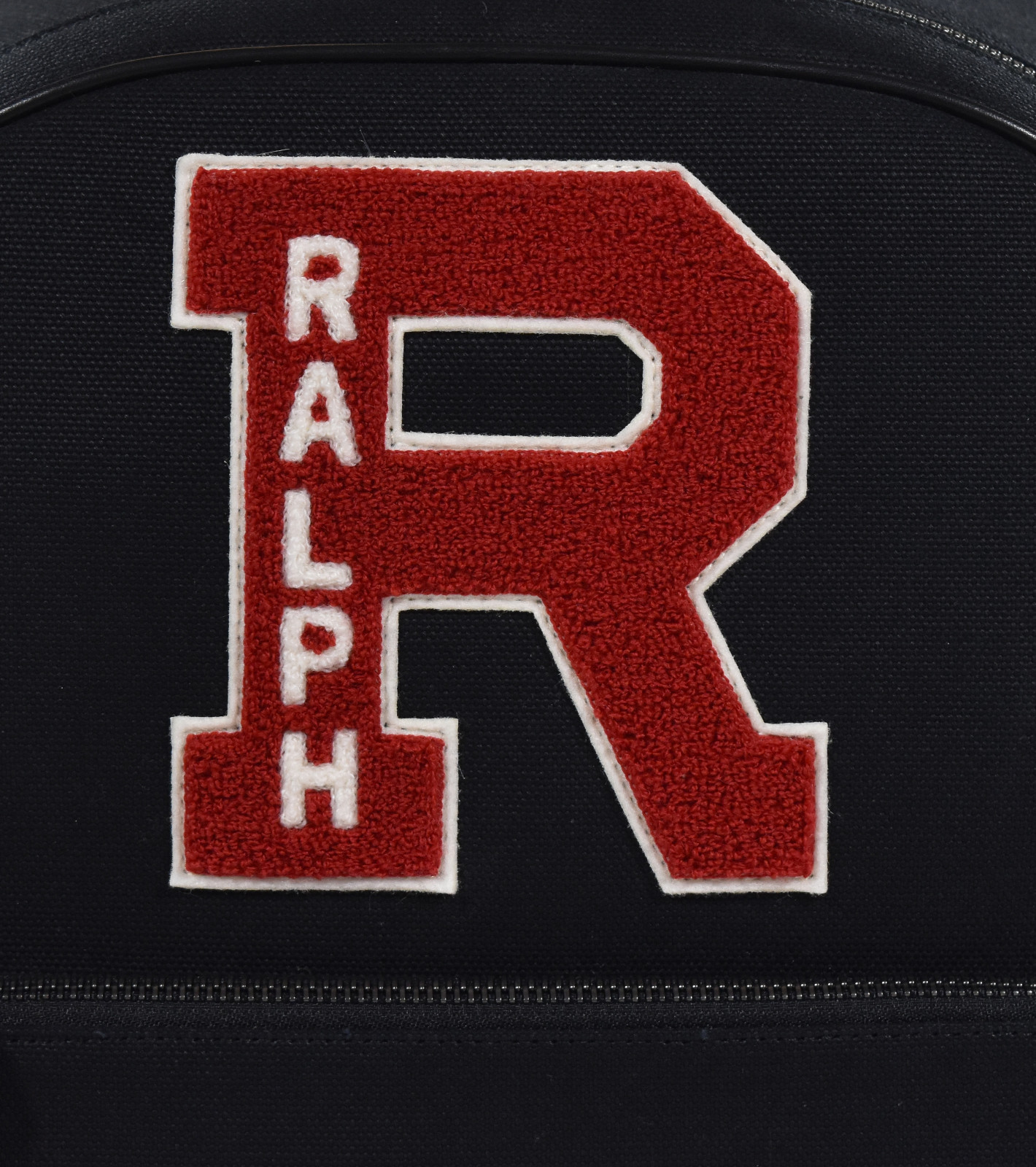 Ralph Lauren Purple Label Chenille Patch Varsity Backpack Shoulder Bag New $995