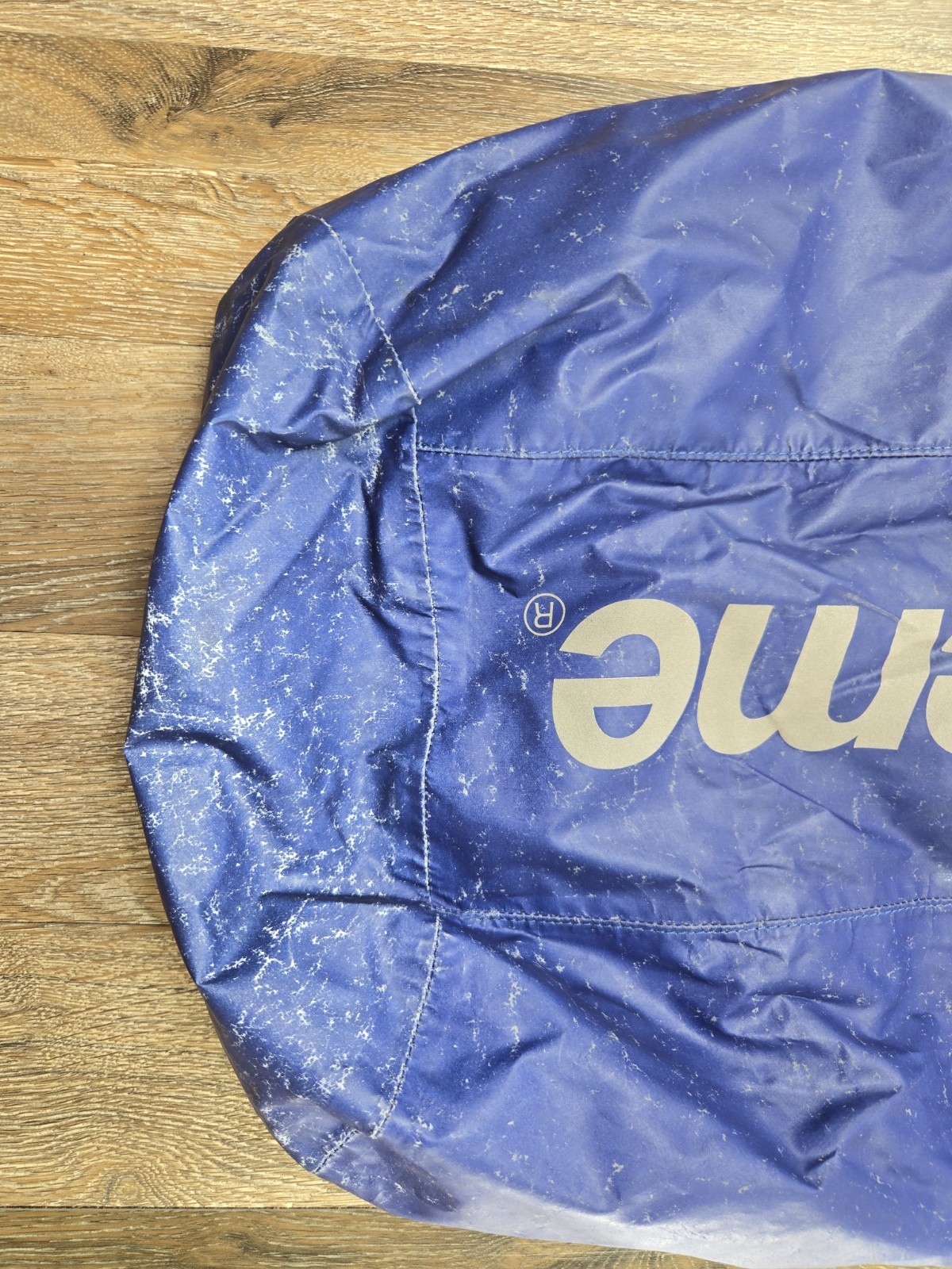 EUC SUPREME Waterproof Reflective Speckled Backpack Royal Blue FW20 Olmetex