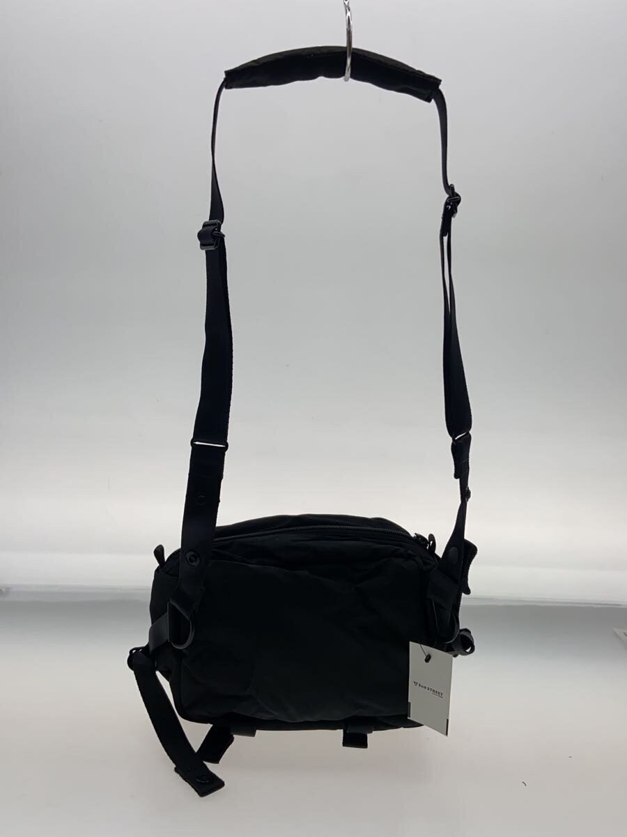 Authentic Porter Senses Nylon Shoulder Bag Black 10cm Depth 17cm Height 23cm Wid