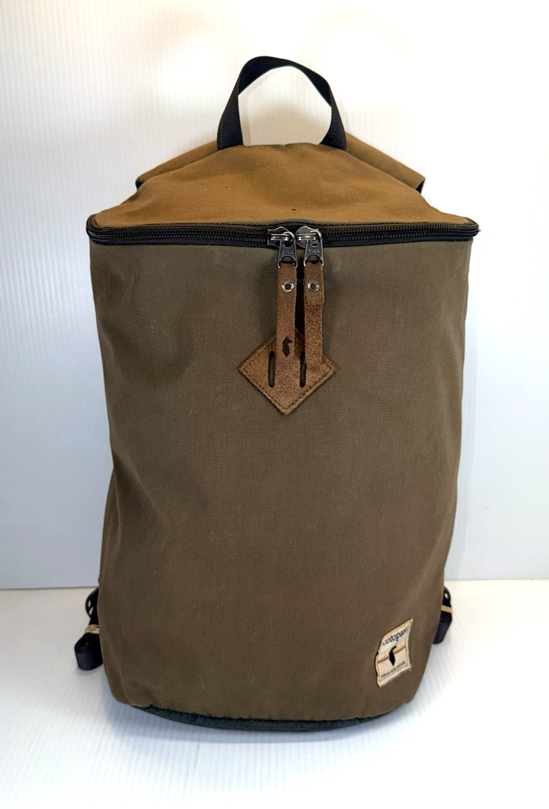 Cotopaxi Boma 13L Canvas Laptop Sleeve Hiking Day Pack Backpack Brown EUC