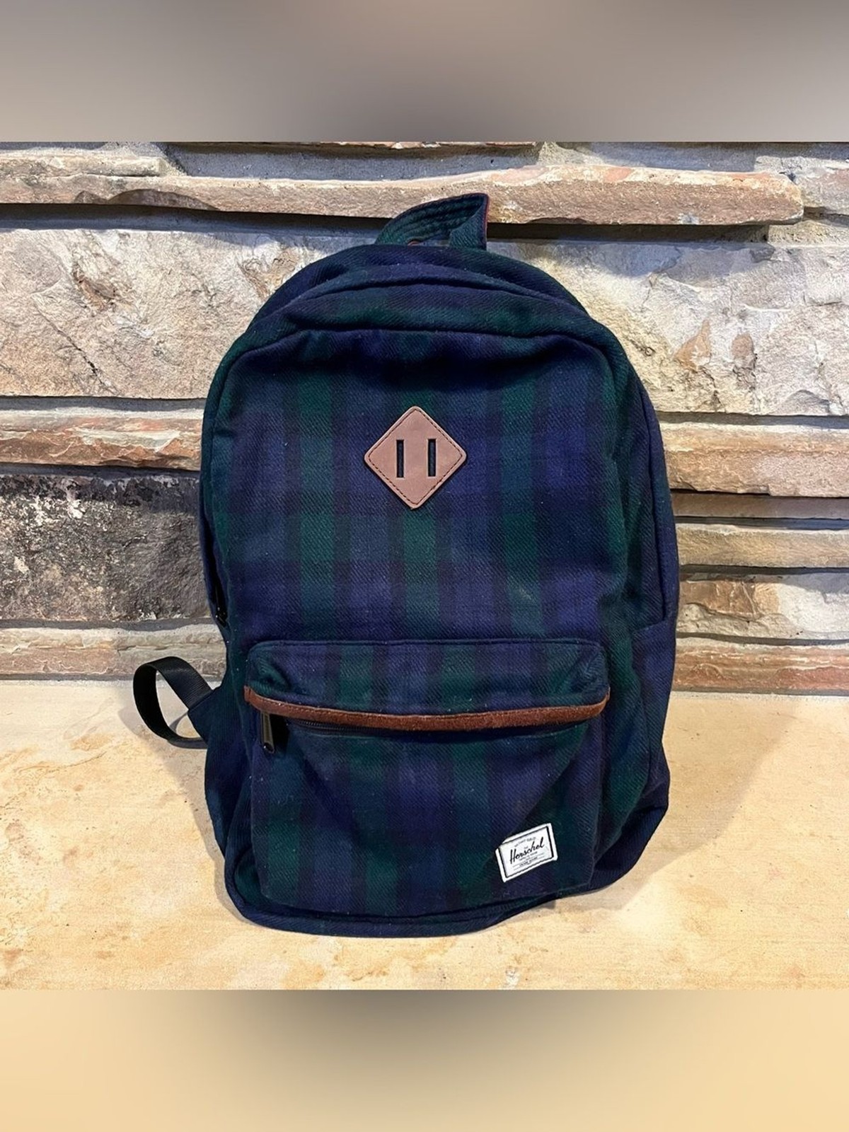 Herschel Supply Company Select Series Black Watch Tartan Plaid Backpack