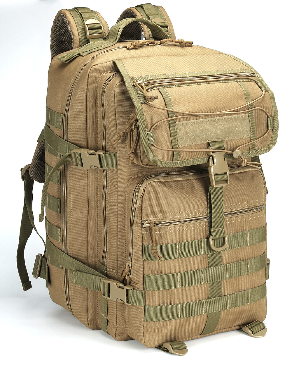 45L Tactical Military Backpack Big Capacity Training Hiking Army Molle Bags USA