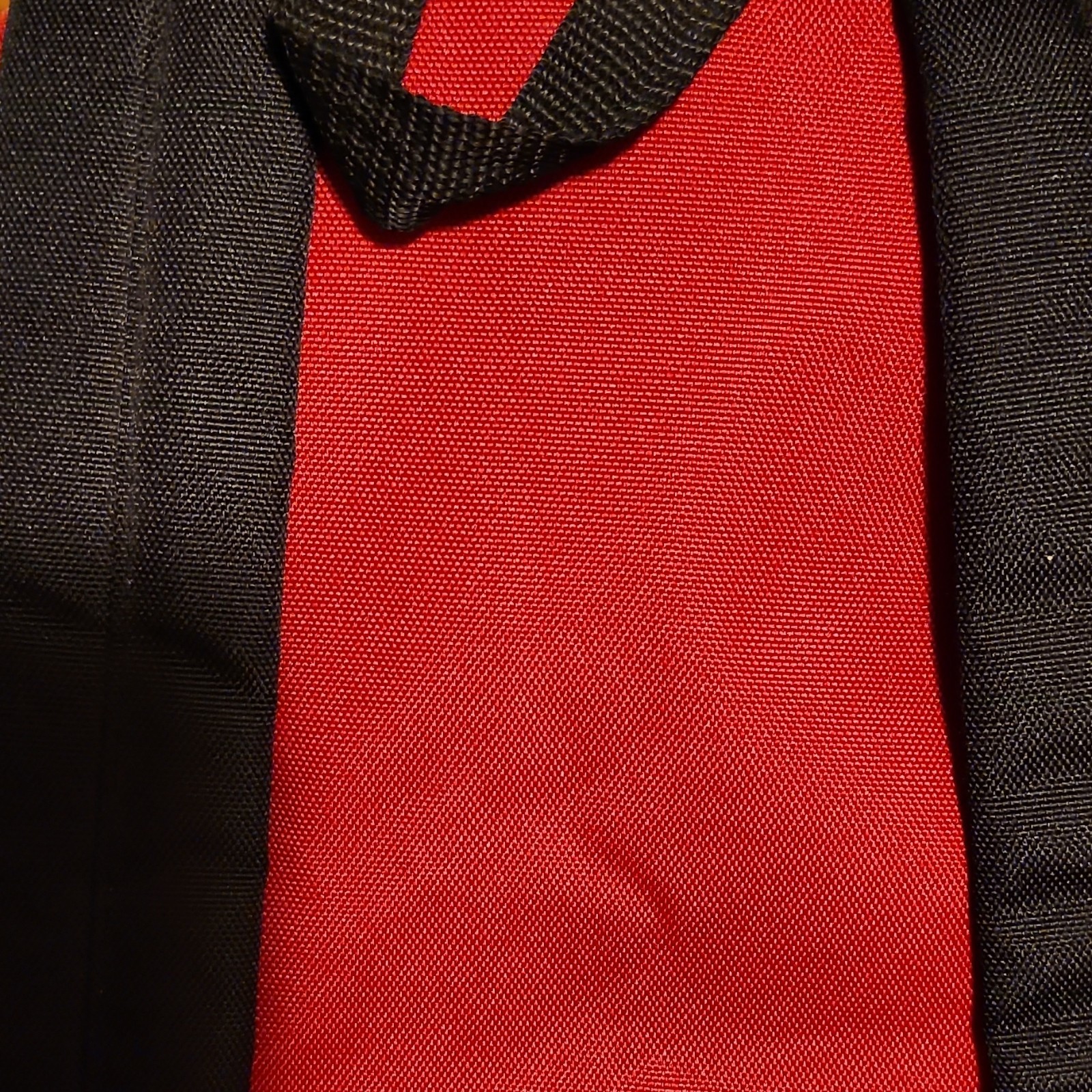 Mossimo Supply Co. Red Yellow Black Men’s Backpack Adjustable Strap Zip Casual