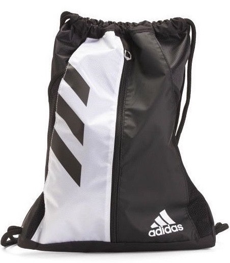 Adidas Team Issue Sackpack Black White Authentic Backpack One Size College NEW