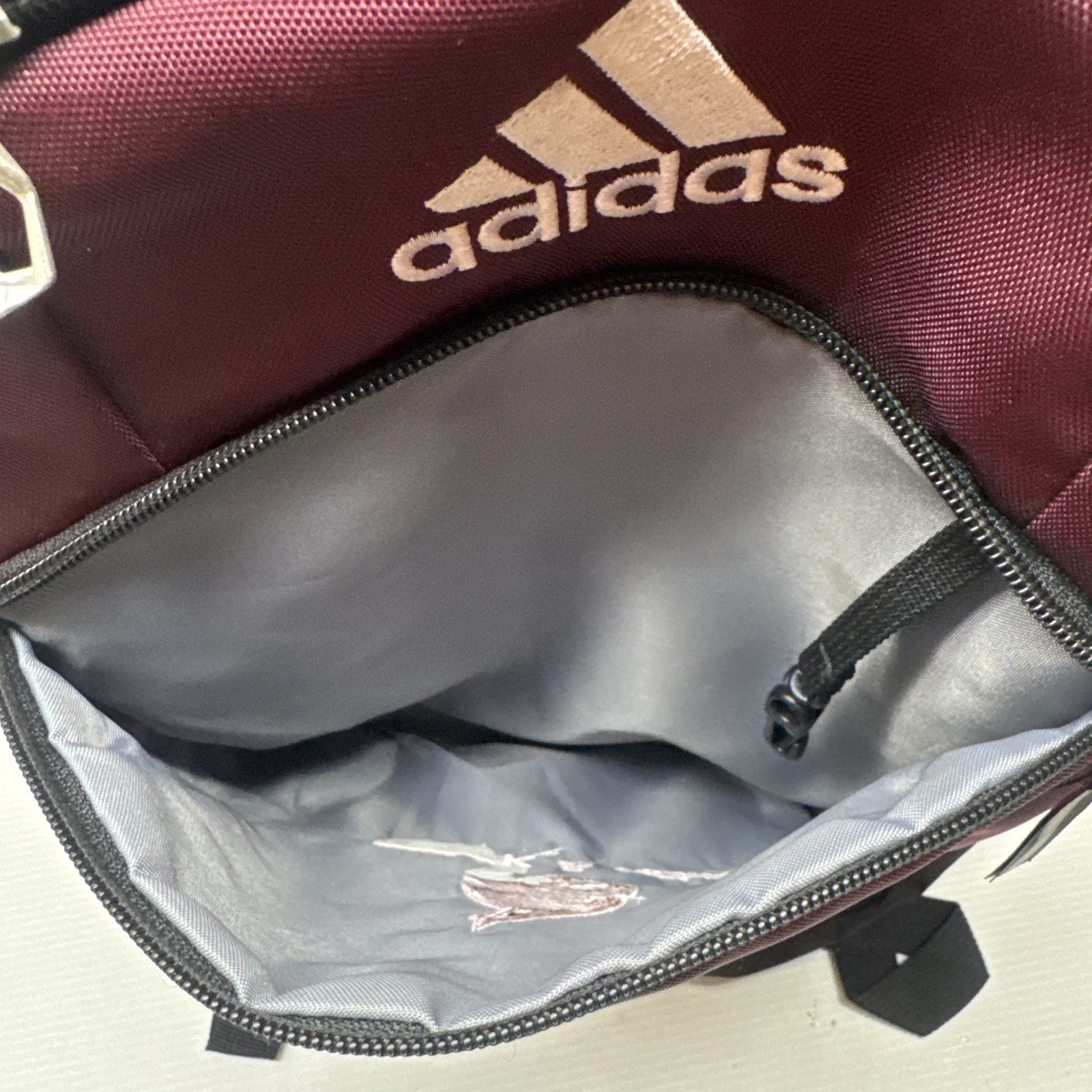Adidas Texas State Track & Field Backpack Maroon Black Athletic Bag