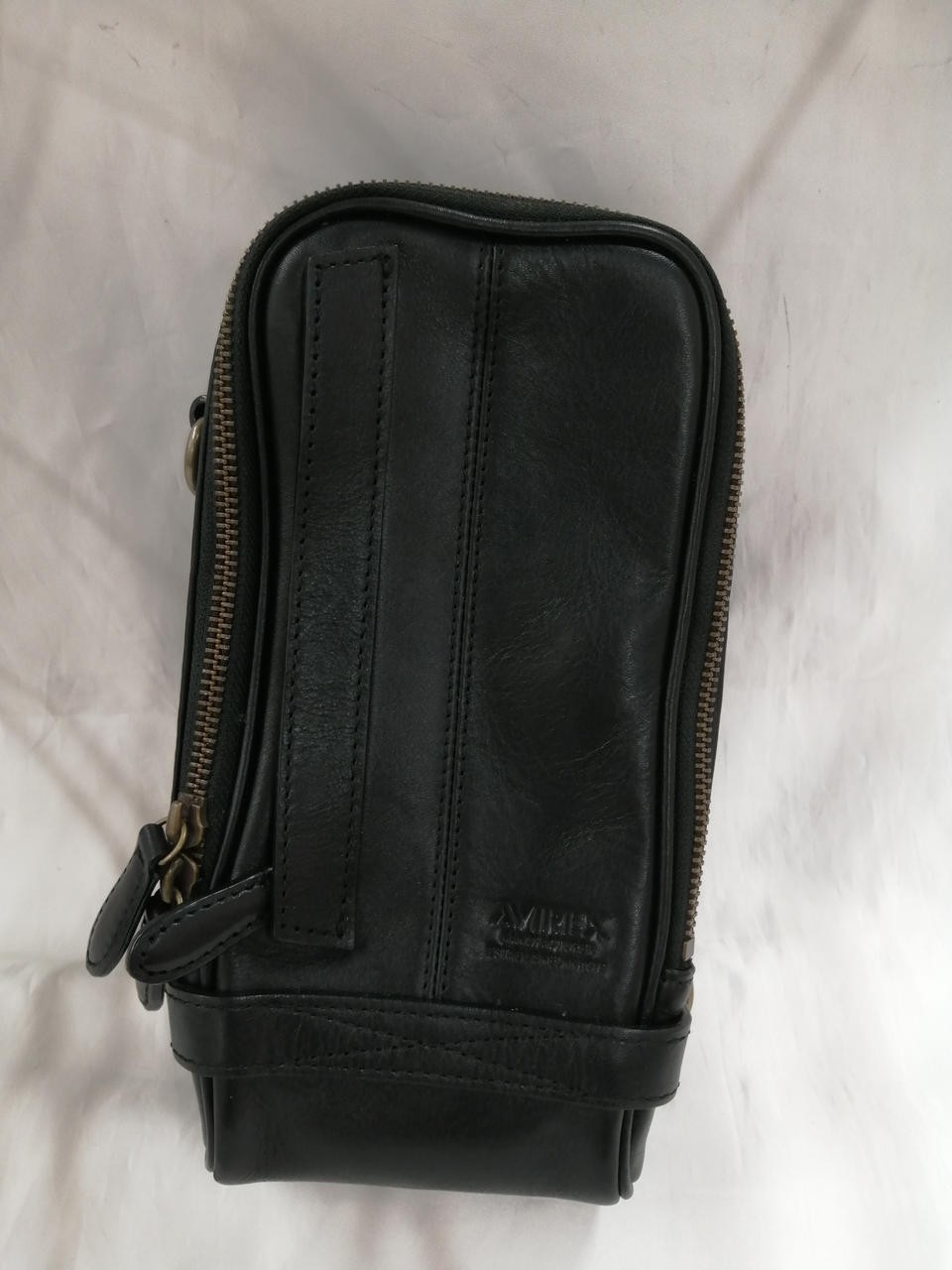 Leather Shoulder Bag Model Bult Mini Shoulder Bag AVIREX
