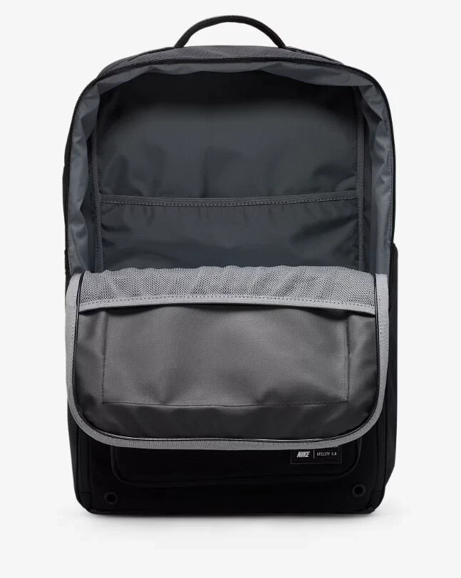 Nike 27L Utility Speed Elite 2.0 Backpack Gym, Sports, Hiking, Travel Bag Black