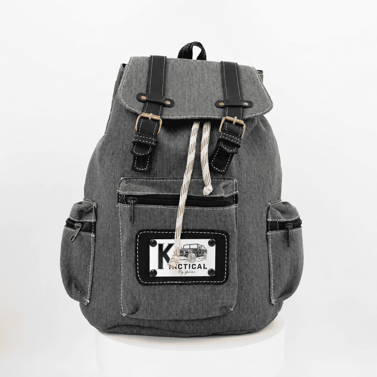 Ktactical USA Canvas Backpack with Buckles