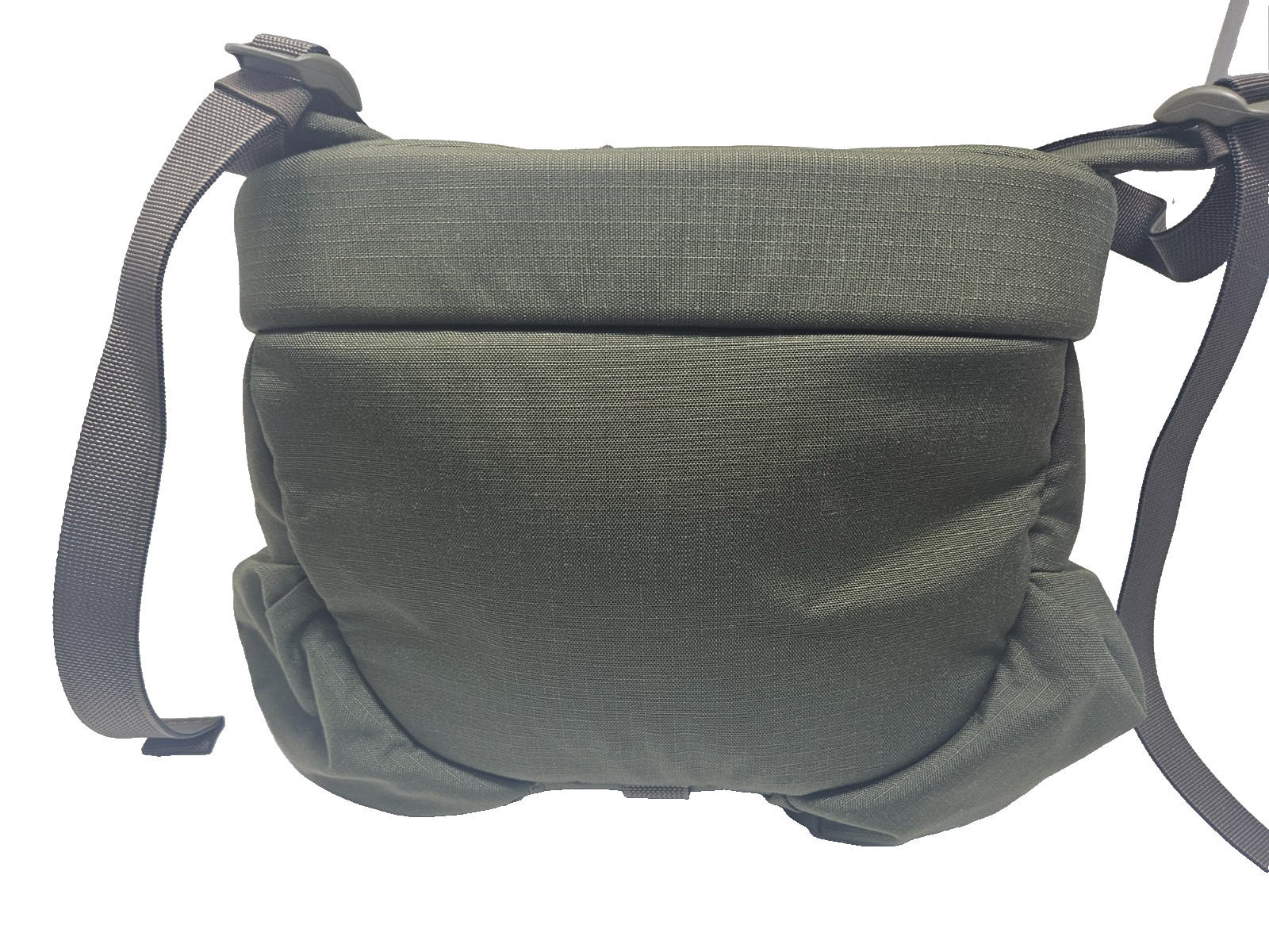 FILSON Ripstop Nylon Backpack Surplus Green Lightweight Padded Straps Hiking