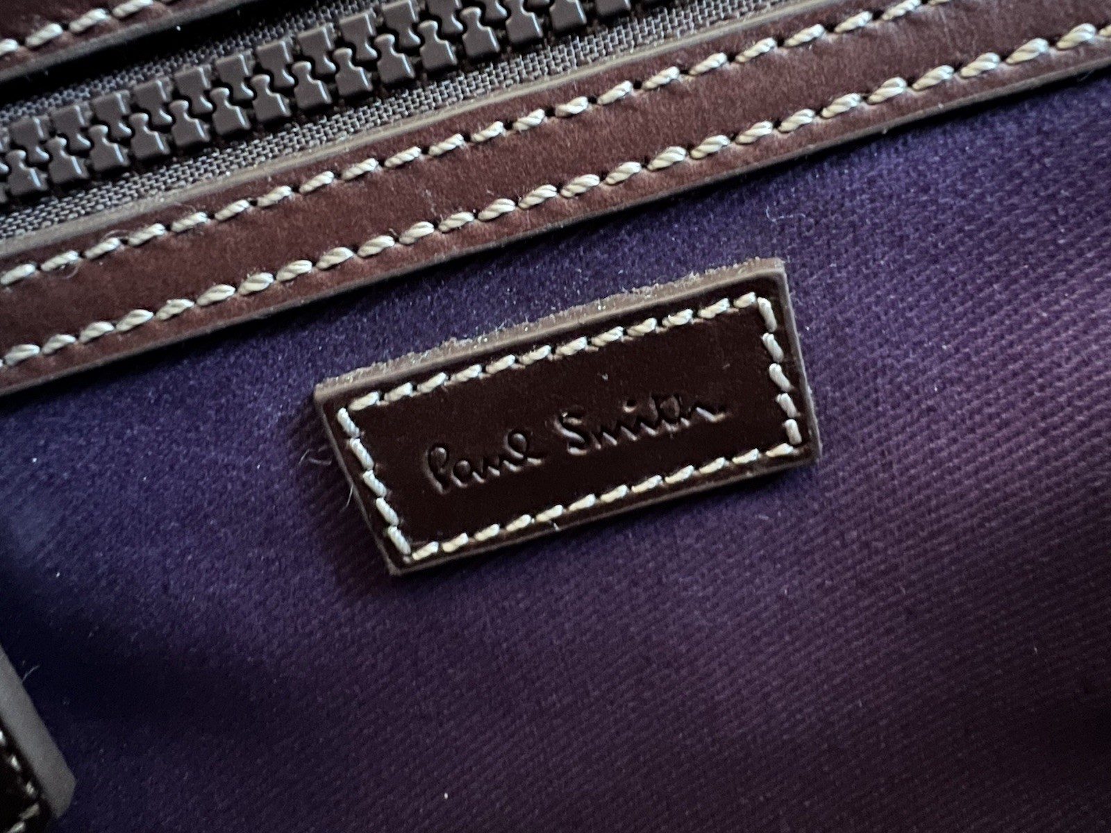 Paul Smith /Rapha Condor Sharp LE Mini Cooper Canvas Leather Wash Dopp Kit Bag
