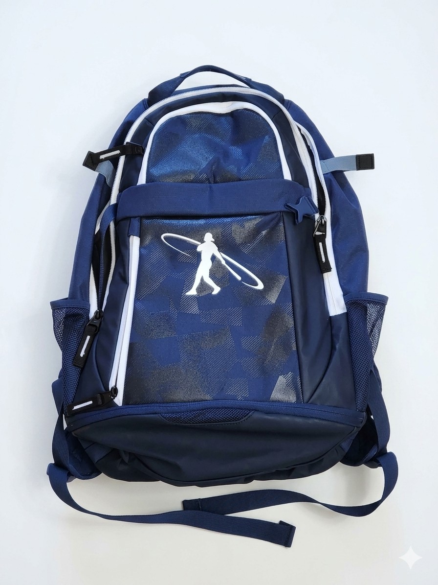 Nike Backpack Ken Griffey Jr Swingman Black, Dark Blue, White Swoosh