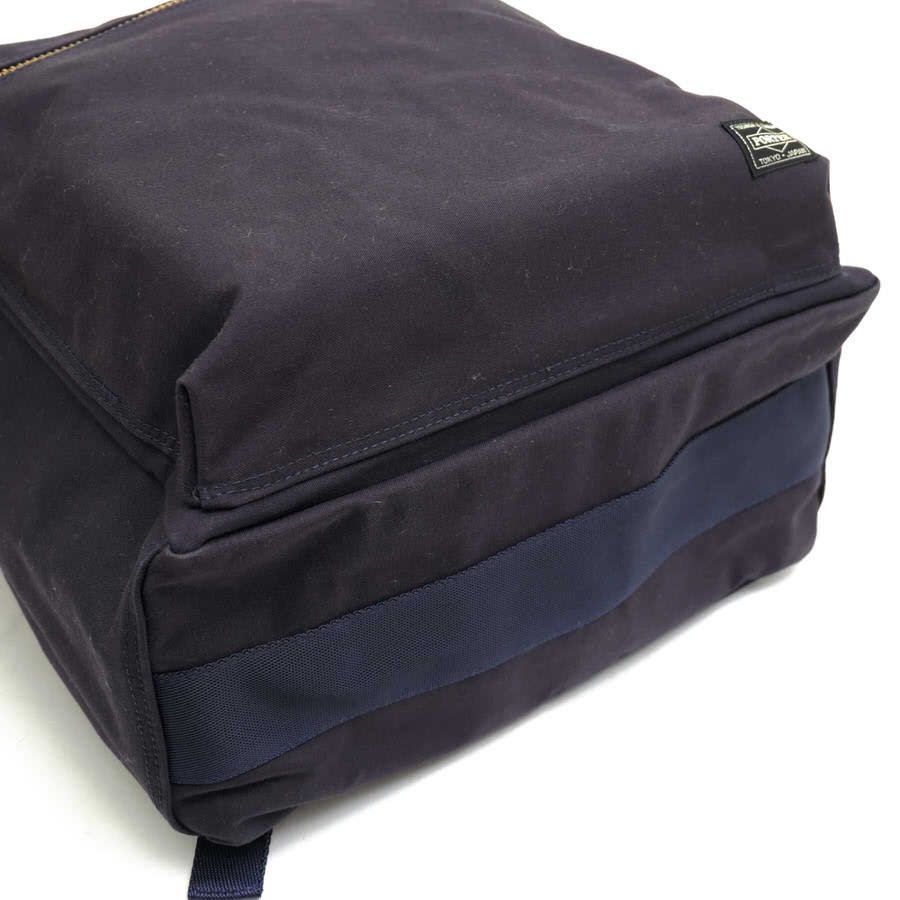 PORTER Backpack Porter Yoshida Bag 58019608 SPEC Nylon Cotton Back Satin PVC A4