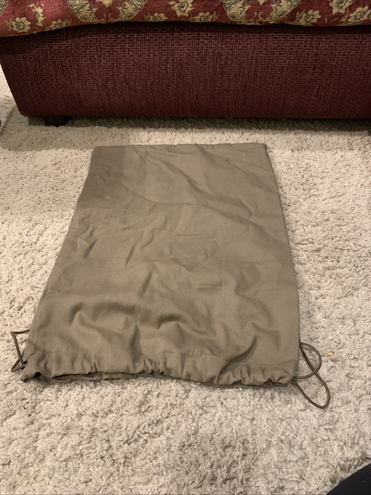 Cotton Canvas Laundry Bag Field Barracks Gym Clothing Military Army Tactical Bag