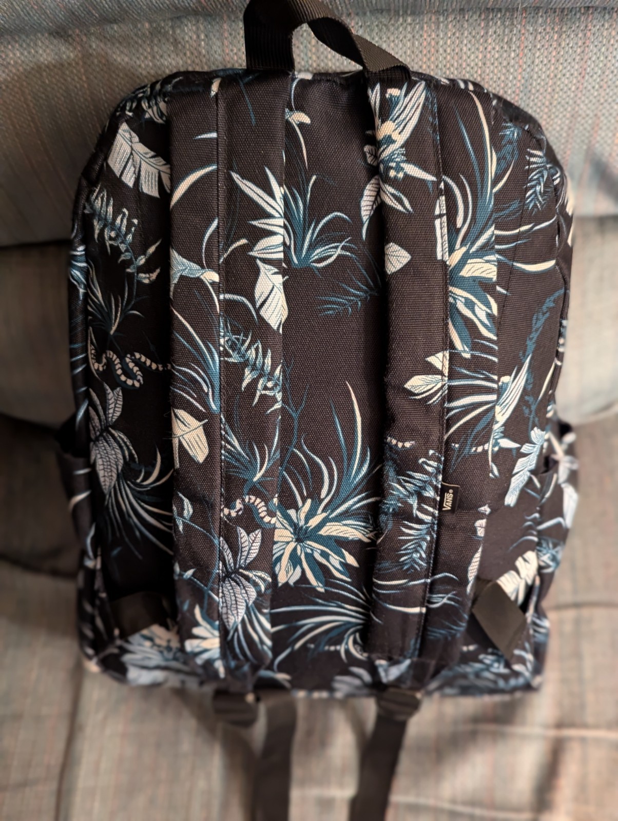 VANS Old Skool H2O Black Flower Backpack VNOA5E2SOZB