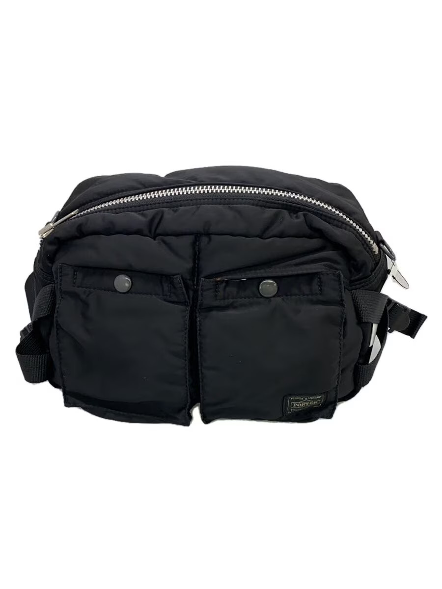 PORTER Waist Bag Nylon BLK Solid Tanker