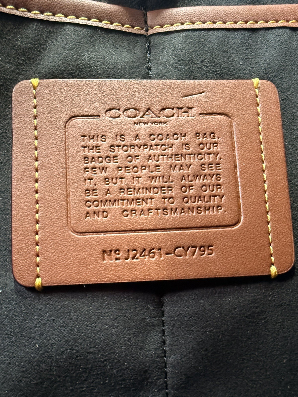 Coach Metropolitan Workbag – Maple