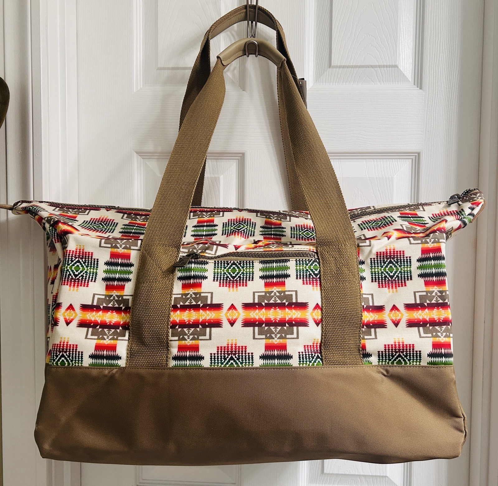 NEW w/tags PENDLETON Chief Joseph Canopy Canvas Weekender duffel Bag XL one size