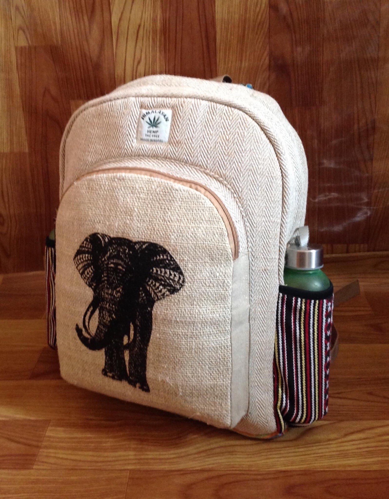 Eco Friendly Large Hemp Backpack