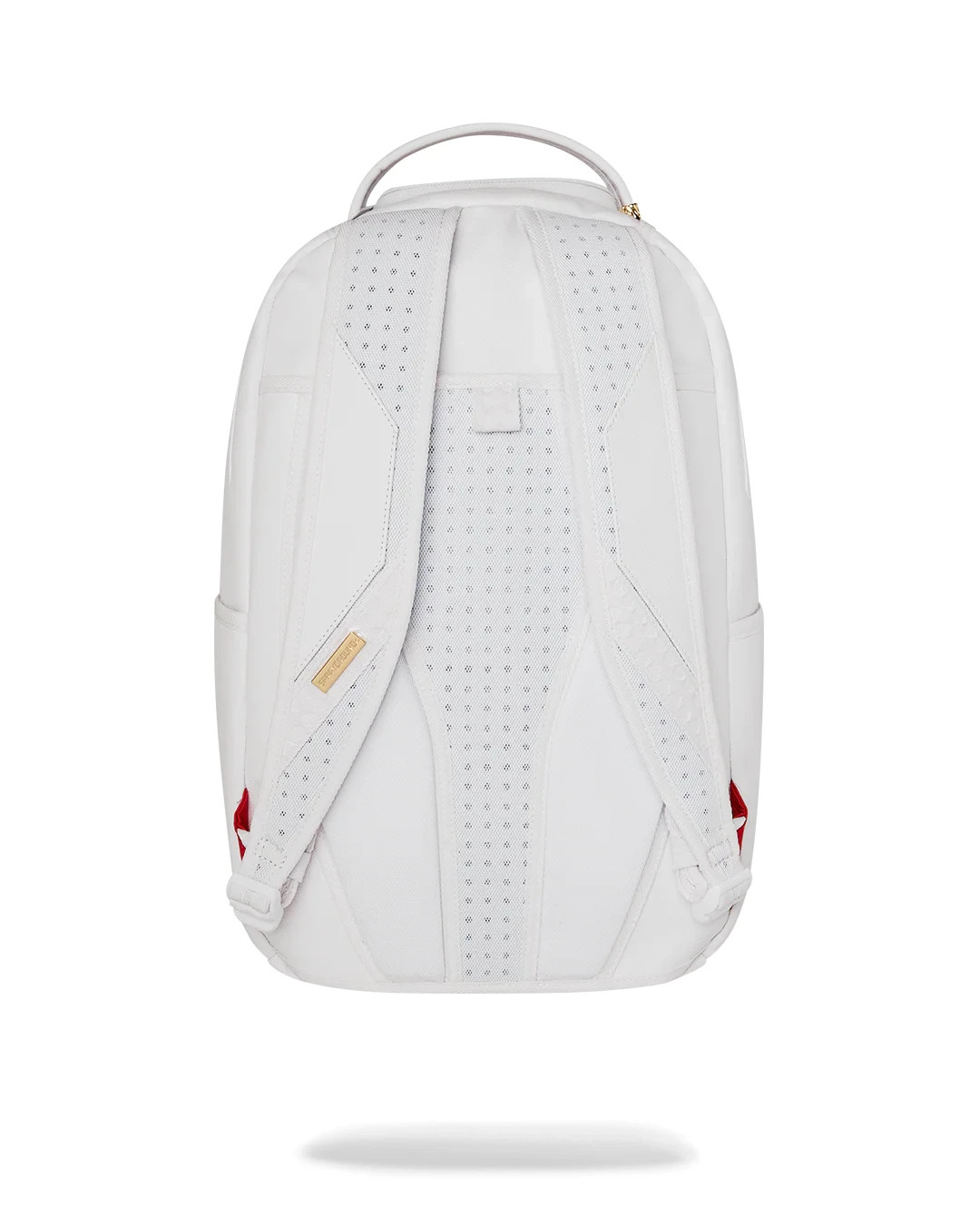 Sprayground Brick Gold Luxe Backpack🔥White Embossed Bookbag Large School Bag