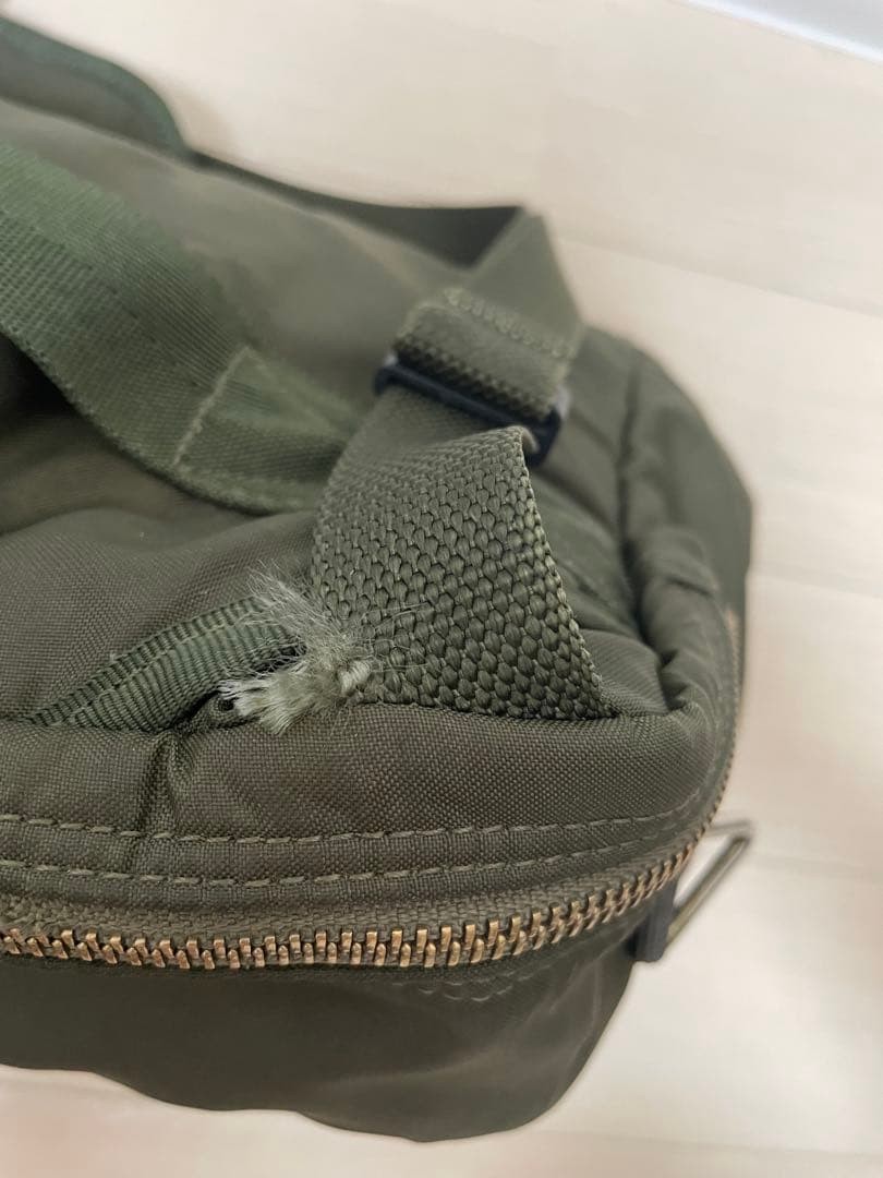 Yoshida Porter Force 3WAY Briefcase Backpack Olive Made in Japan used