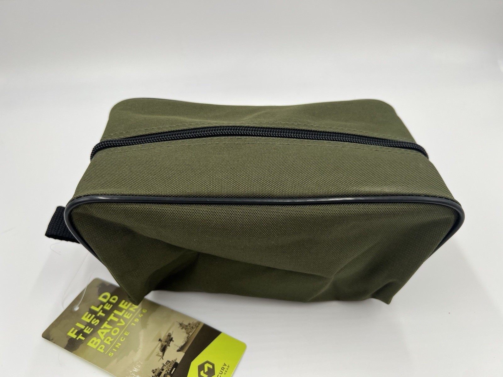 Mercury Military OD Green Utility Bag 8.75″ W x 4″ H x 4.5″ D 600 Denier Polyest
