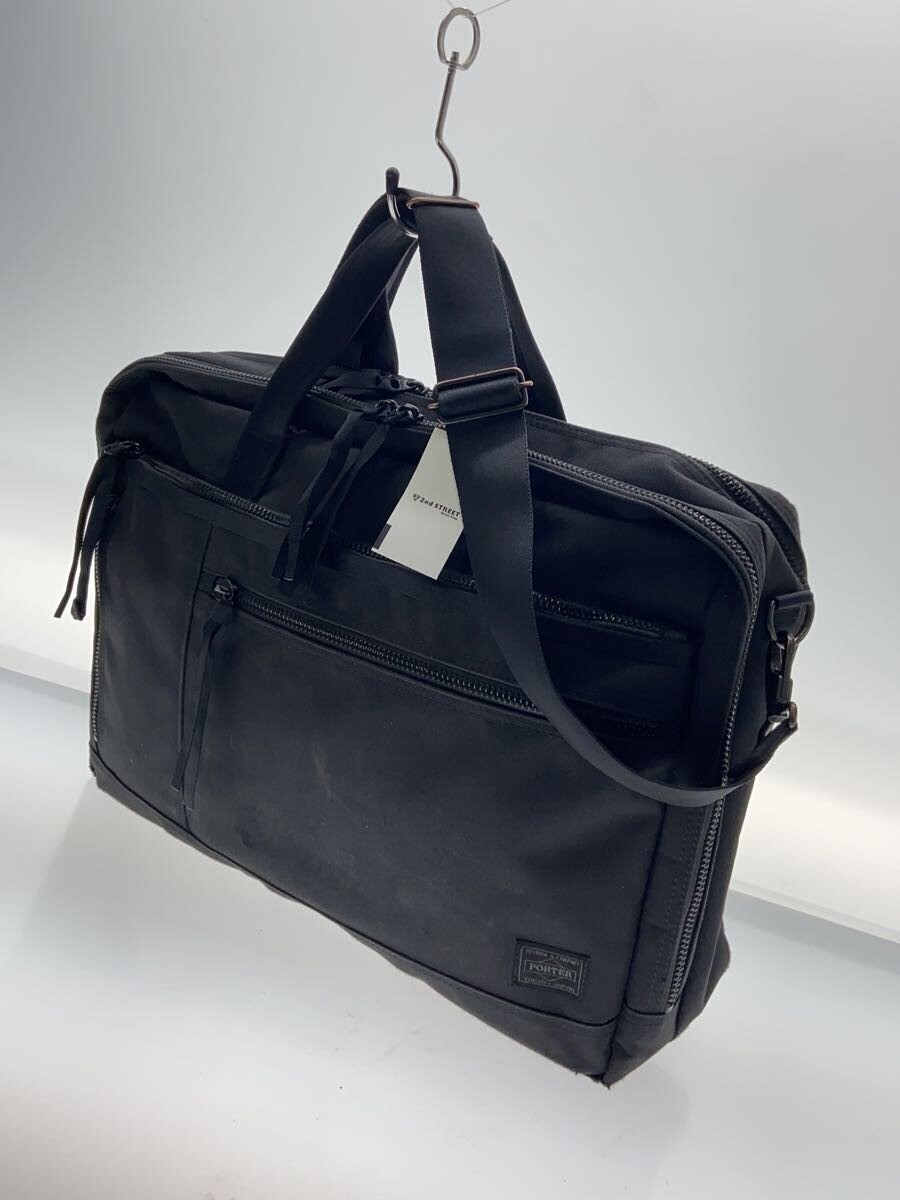 Authentic PORTER Black Briefcase 11cm Depth 28cm Height 41cm Width Business Bag