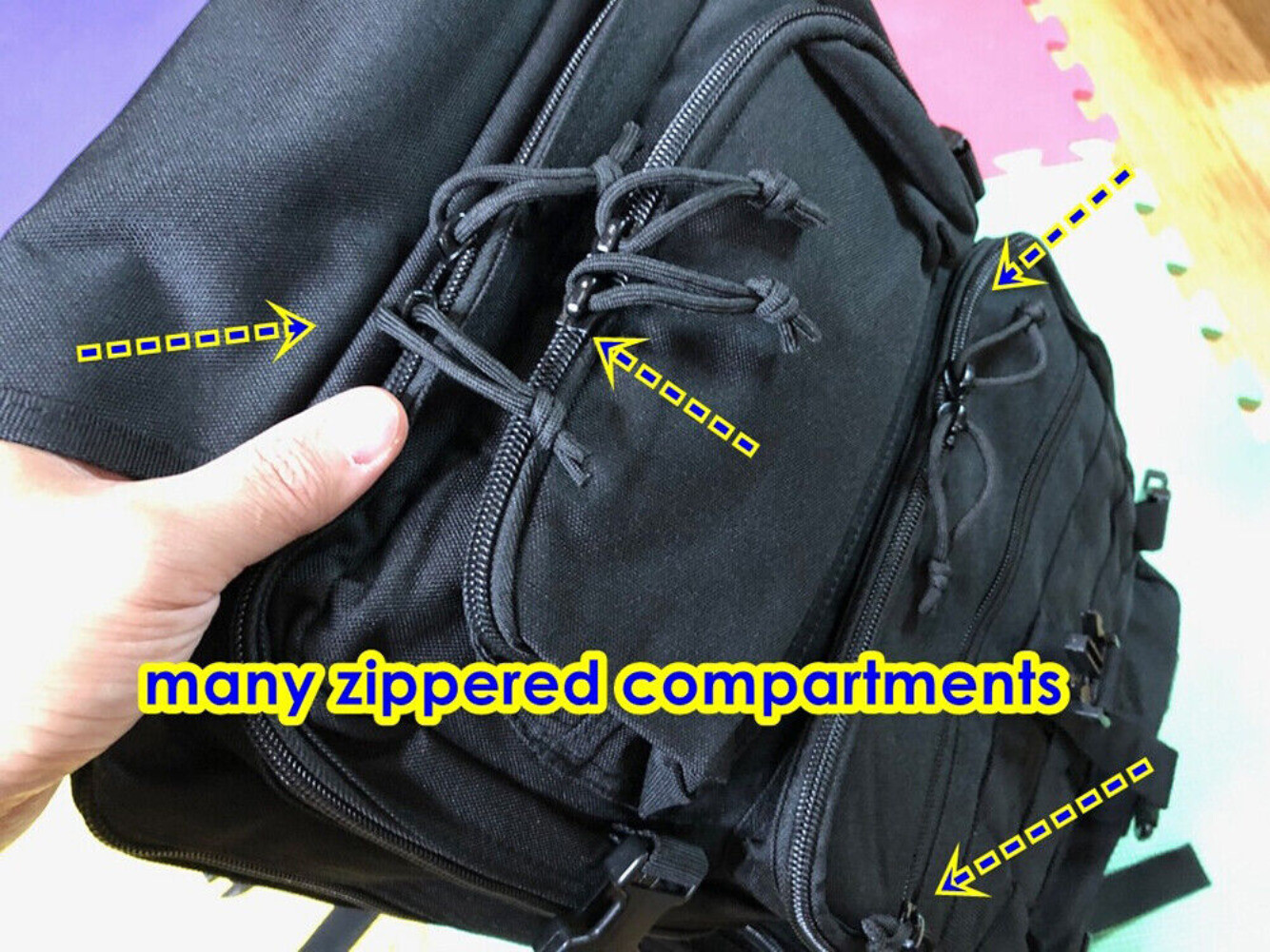 12 Gallons Tactical Backpack Training Camping Big Capacity Travel Rucksack Bags
