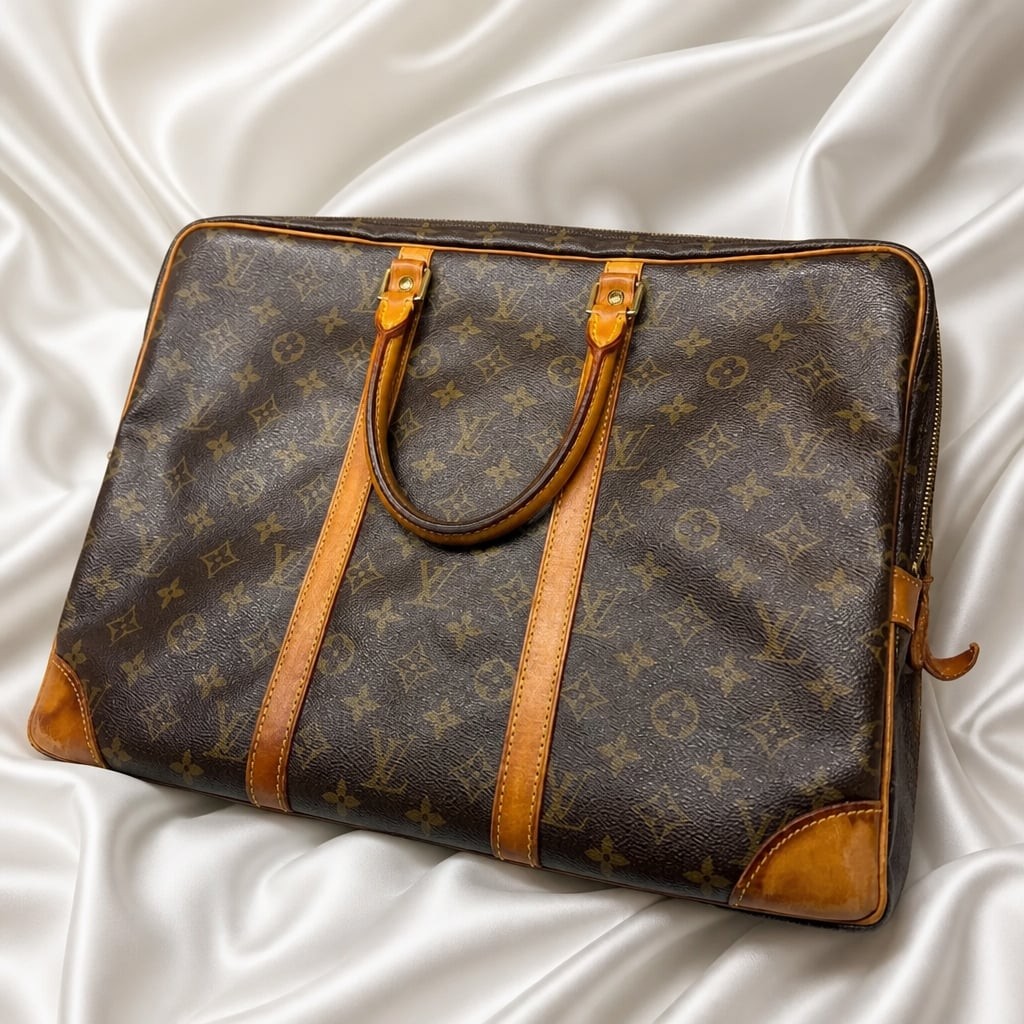 Louis Vuitton Monogram Canvas Porte-Documents Briefcase,