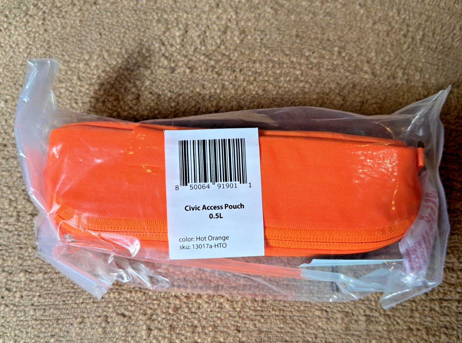 🟧 Evergoods Civic Access Pouch 0.5L CAP.5 HOT ORANGE SOLD OUT RARE NEW! 🟧