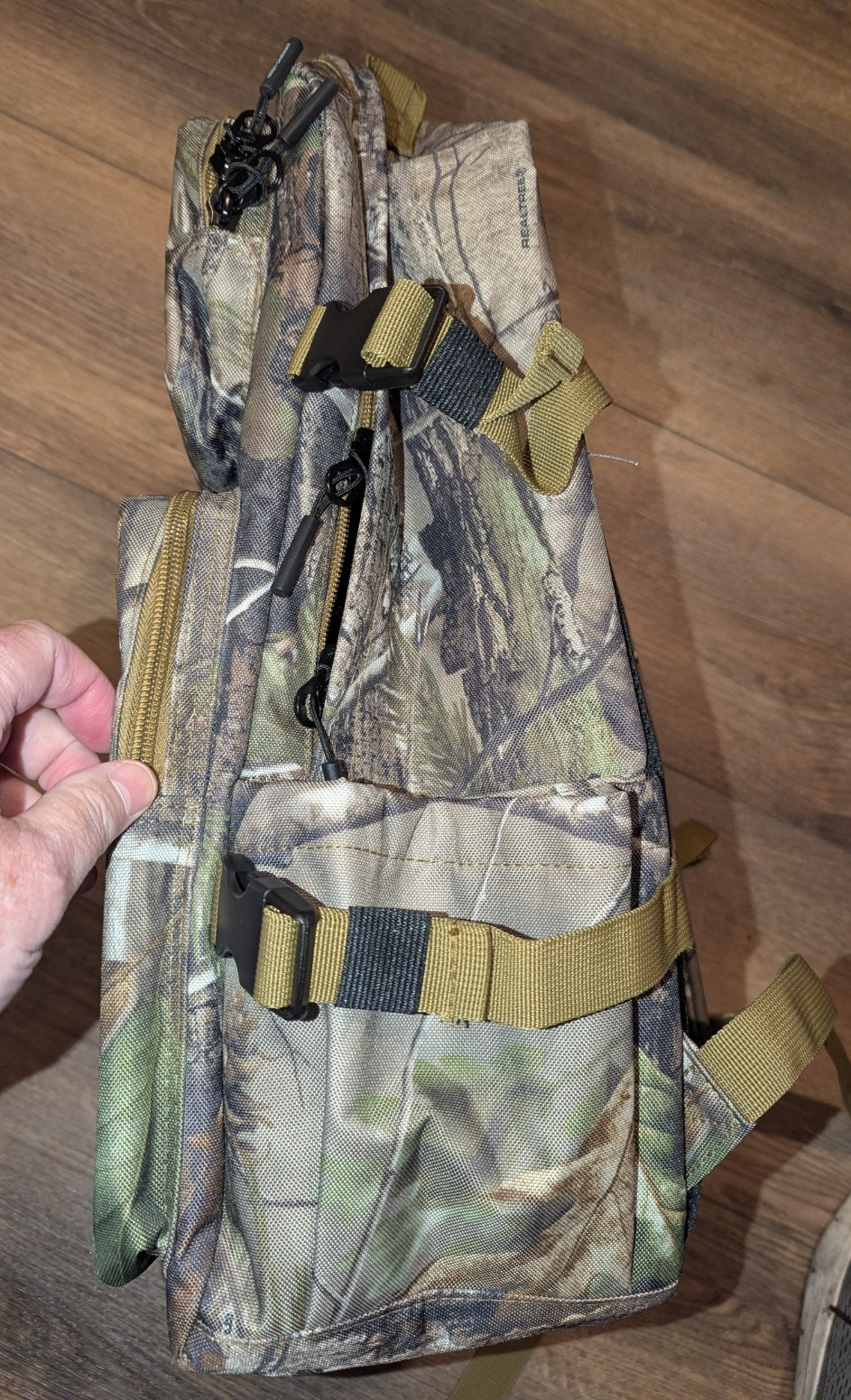 Harley-Davidson Camo Bar & Shield Backpack, High-Density Polyester