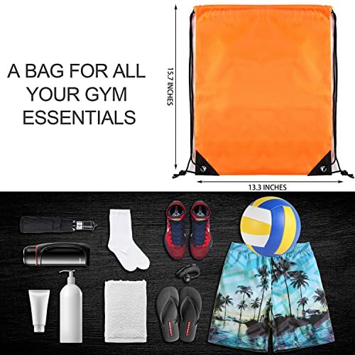 Drawstring Bags Bulk 40 Pcs Draw String Bags Nylon Cinch Bags Gym Drawstring