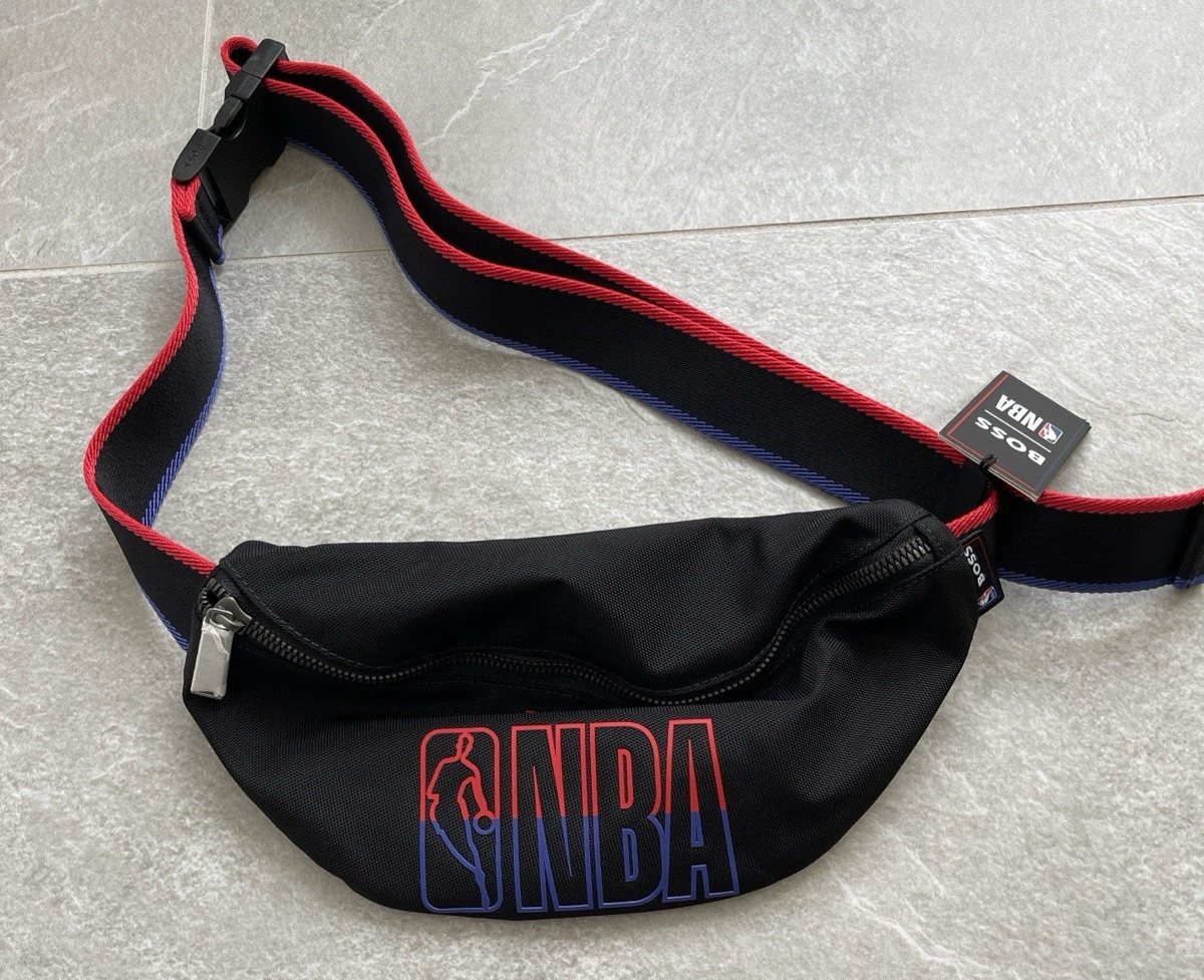 BRAND NEW – HUGO BOSS NBA BELT BAG – FANNY PACK – BLACK