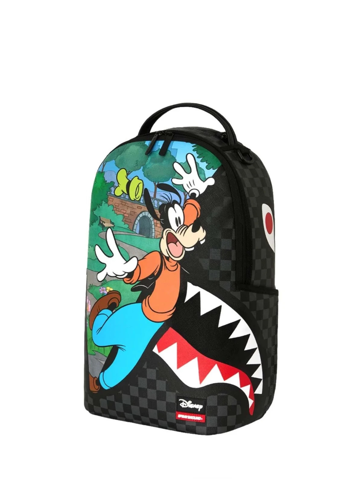 SPRAYGROUND LIMITED EDITION BACKPACK DISNEY GOOFY CURTAIN REVEAL