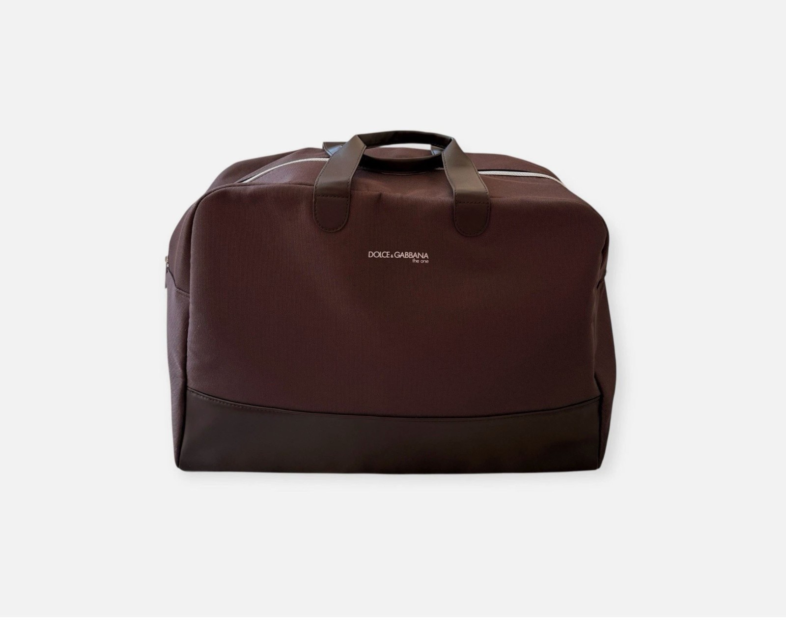 Dolce & Gabbana The One Dark Brown weekender gym DUFFLE BAG NEW