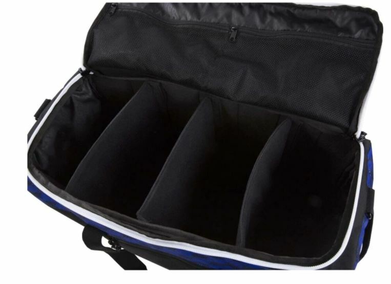 Hex X Perfect Pair Sneaker Duffel Bag HX2695-BLCK Black/Blue