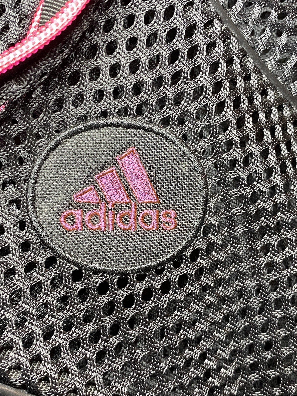 Adidas Crossbody Sling One Strap Mesh Backpack Pink/Black