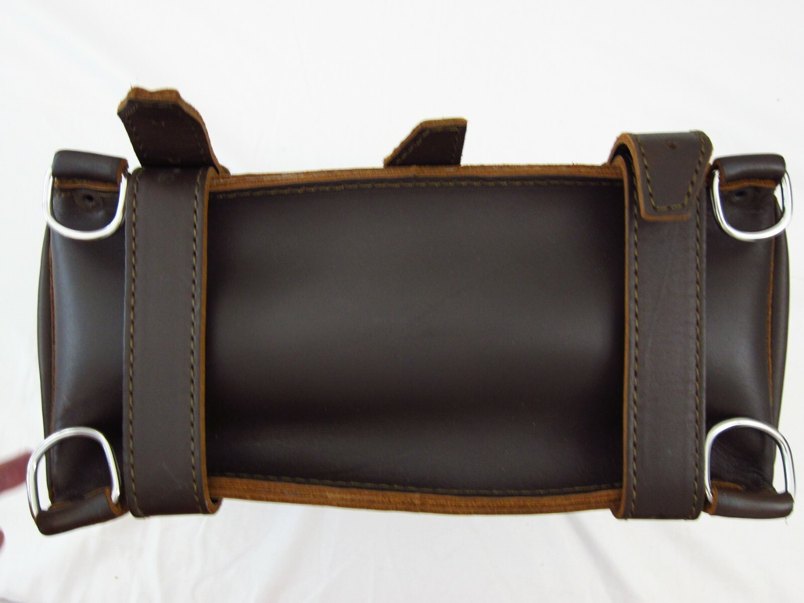 Saddleback Leather 12″ SMALL CLASSIC BRIEFCASE Suede Lined 2-Rivet DCB