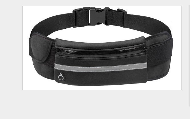 Running Travel Waist Bags Money Zip Belt Pouch Sports Wallet Waterproof Gym Bag
