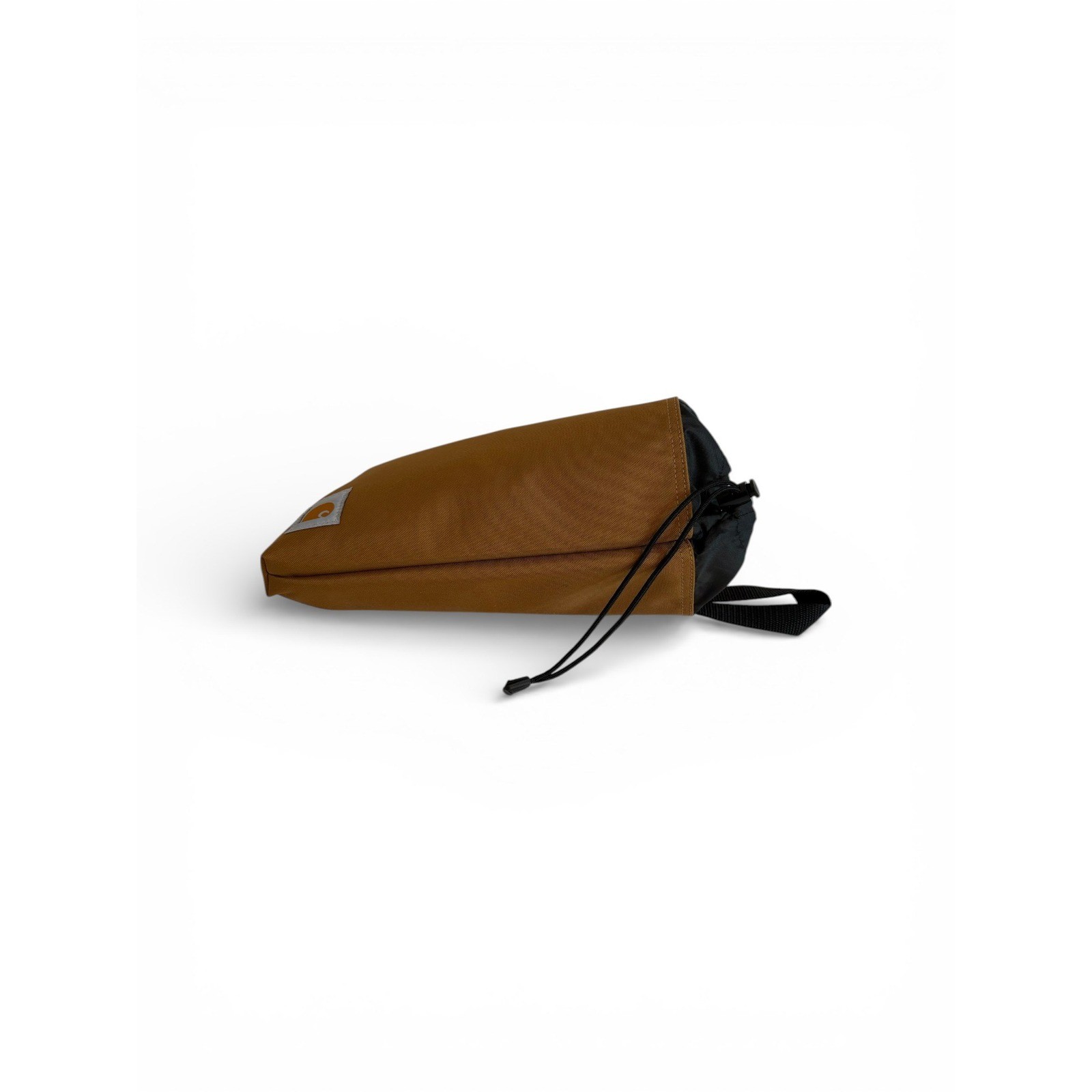 Carhartt Packable Drawstring Utility Pouch Brown Canvas 12″