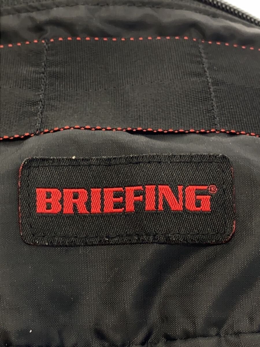 BRIEFING Waist Bag Nylon BLK Solid Color