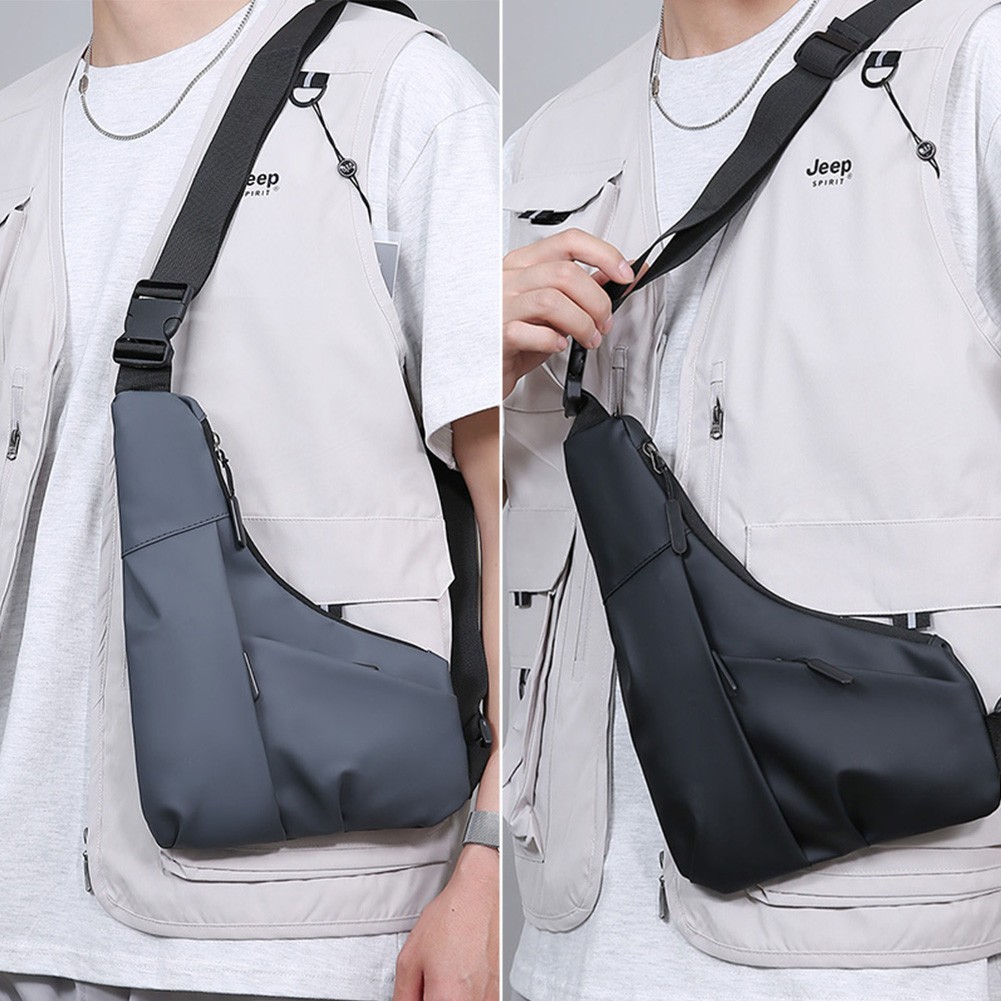 Sling Shoulder Crossbody Bag Mens Anti-theft Casual Chest Bag Backpack Sling Bag