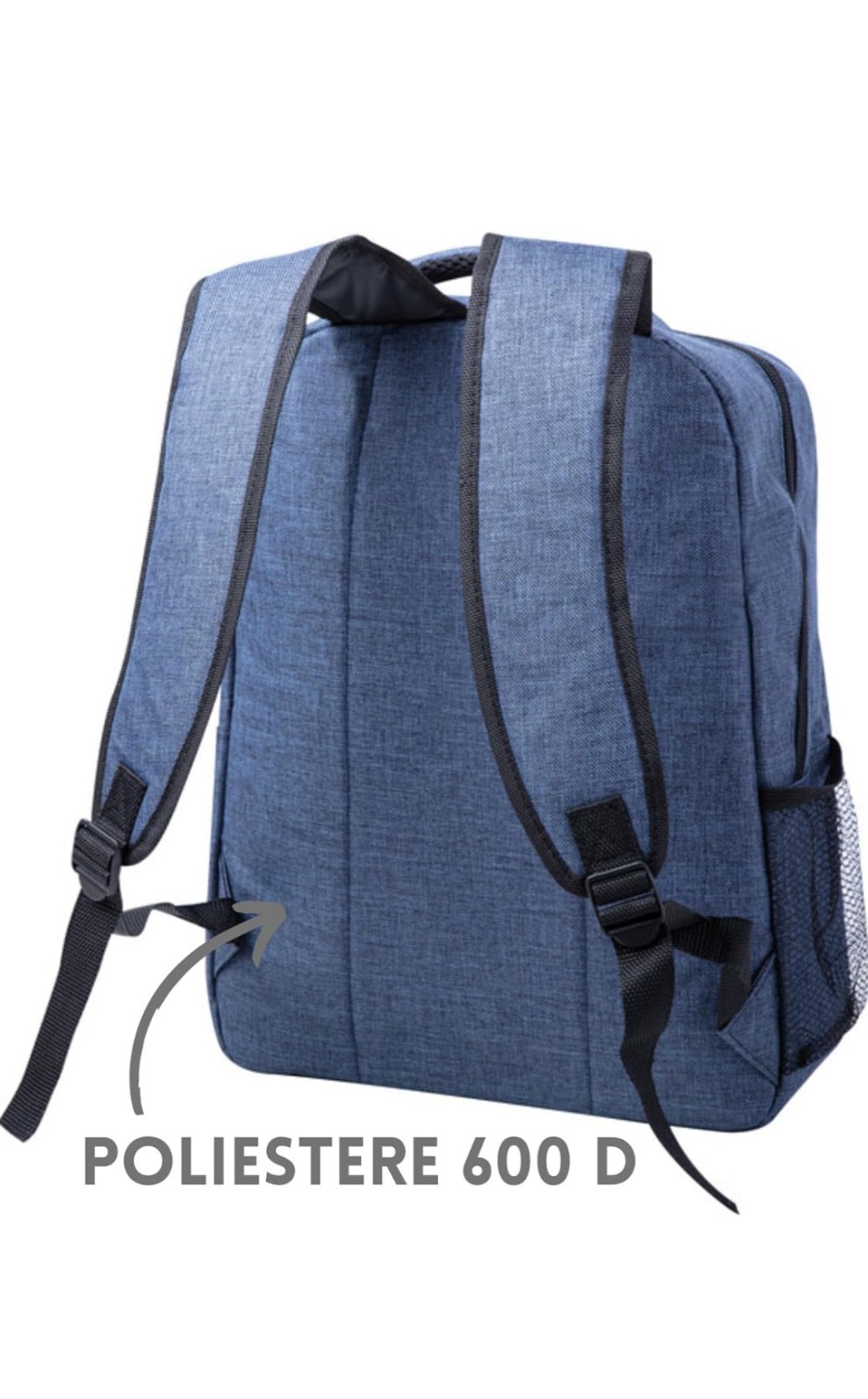 Laptop Backpack 15.6″ – Grey, Lightweight & Padded