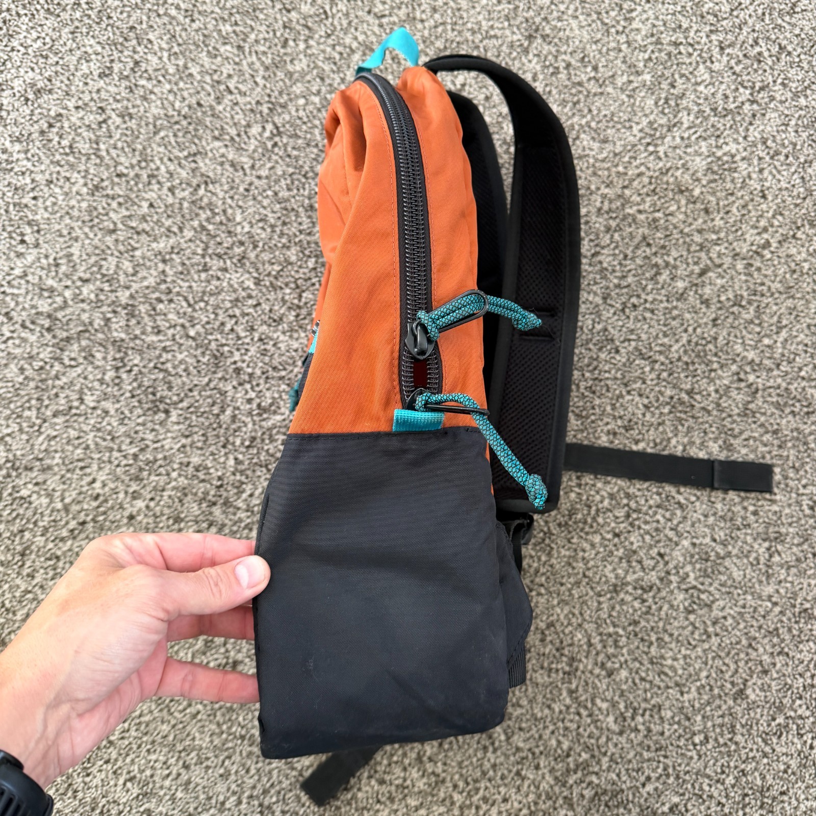 TOPO Designs Light Pack Lightweight Everyday Backpack Carry On Laptop Hike